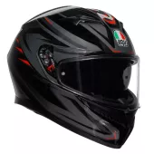 Integralny kask AGV K3 ECE 22.06 SYTH BLACK/RED