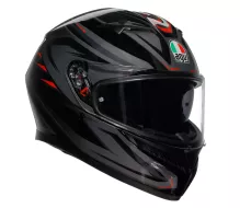 Integralny kask AGV K3 ECE 22.06 SYTH BLACK/RED