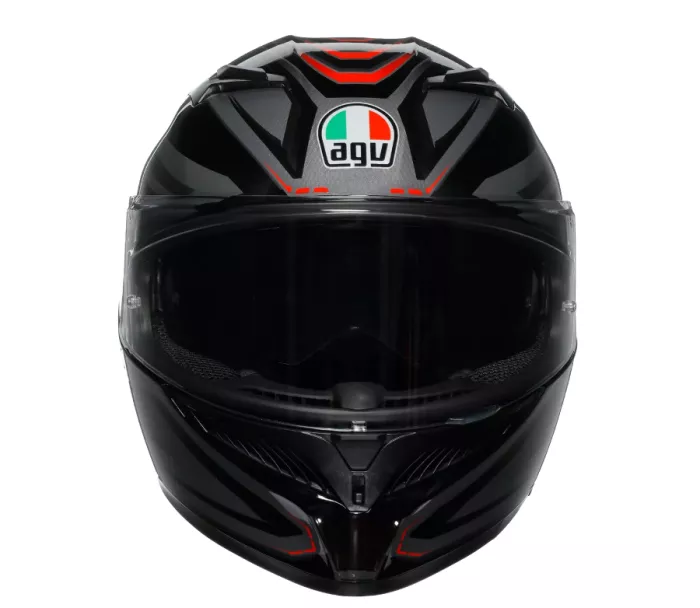 Integralny kask AGV K3 ECE 22.06 SYTH BLACK/RED