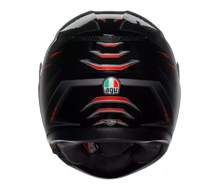 Integralny kask AGV K3 ECE 22.06 SYTH BLACK/RED