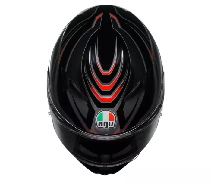 Integralny kask AGV K3 ECE 22.06 SYTH BLACK/RED