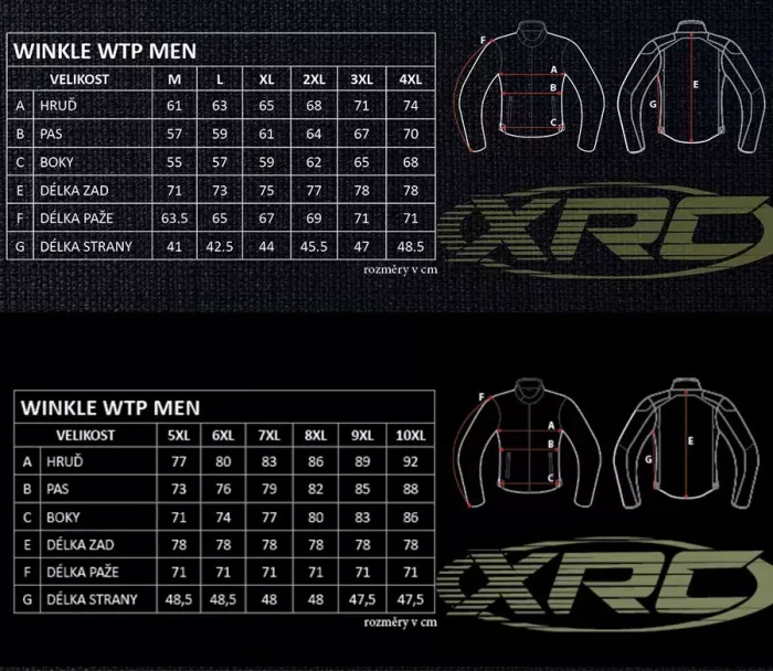 Kurtka motocyklowa XRC Winkle 2.0 WTP men adventure black