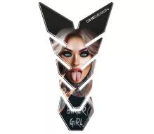 Print CGBE21P Biker Girl universal