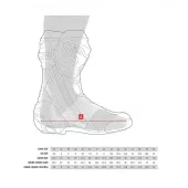 Buty motocyklowe Alpinestars CR-X Drystar black/white