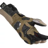 Rękawice motocyklowe Macna Tanamax taupe/black/red