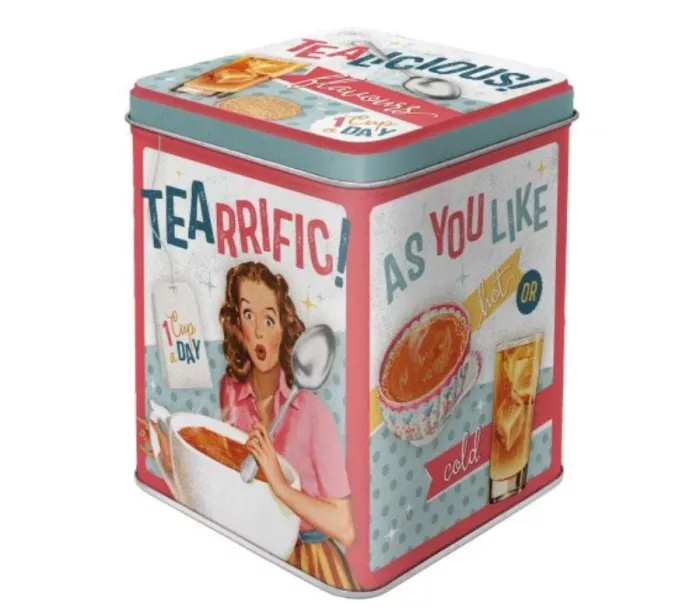 Cudowna puszka na herbatę!