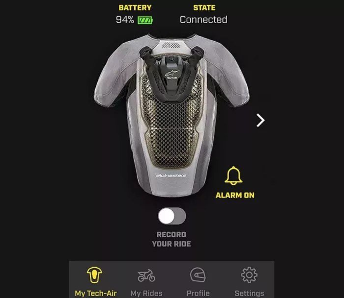 Kamizelka z poduszką powietrzną Alpinestars Tech-Air® 5 + certyfikowany serwis poduszek powietrznych Kamizelka z poduszką powietrzną Alpinestars Tech-Air® 5 + certyfikowany serwis poduszek powietrznych