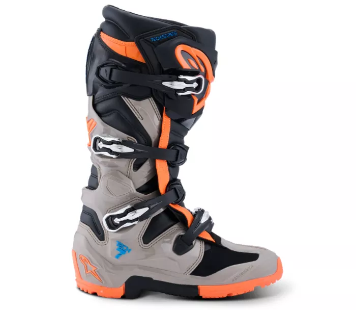Alpinestars 201 0426 1562 Tech 7 black/grey/orange vel. 43