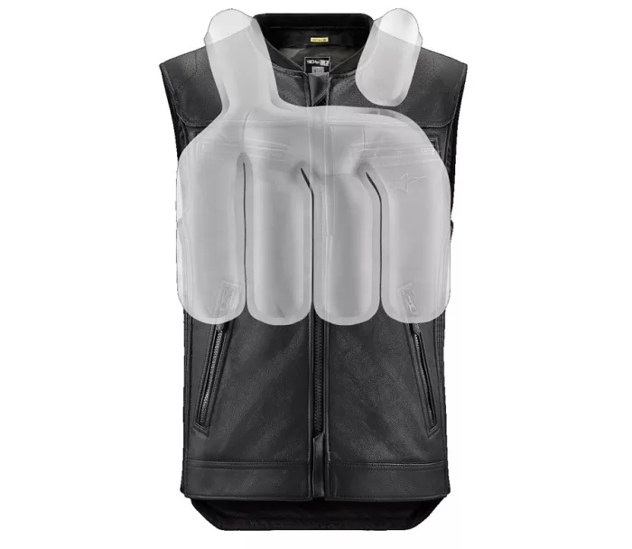 Alpinestars Tech-Air 3 V2 Leather black vest vel. XL