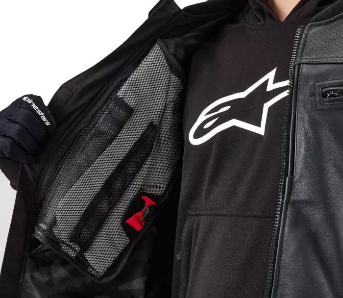 Alpinestars Tech-Air 3 V2 Leather black vest vel. XL