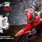 Alpinestars Tech-Air MX white vest vel. S