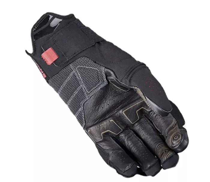Rękawice motocyklowe Five TFX1 Airflow short black/fluo red