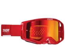 Gogle motocrossowe Gogle Thor Activate czerwono/białe