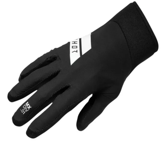 Rękawice motocrossowe Thor Agile Hero black/white rozmiar. M