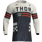 Koszulka motocrossowa Thor Pulse Combat midnight/biała