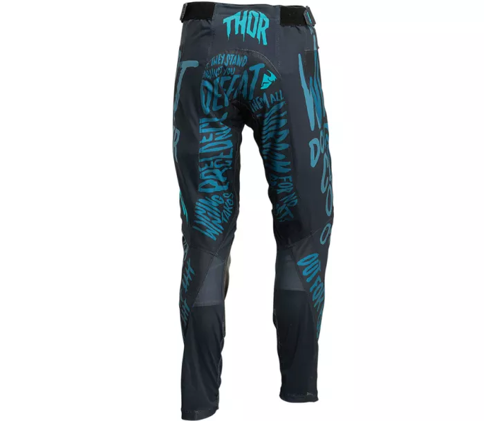 Damskie spodnie motocrossowe Thor Pulse Counting sheep aqua rozmiar 7/8