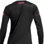 Damska koszulka Thor Sector Minimal black/fluo pink