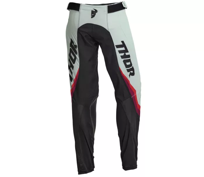 Damskie spodnie motocrossowe Thor Pulse Rev czarno/białe rozmiar 11/12