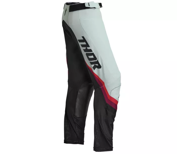 Damskie spodnie motocrossowe Thor Pulse Rev czarno/białe rozmiar 11/12