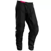 Damskie spodnie motocrossowe Thor Sector link czarno/różowe rozmiar 13-14
