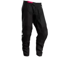 Damskie spodnie motocrossowe Thor Sector link czarno/różowe rozmiar 13-14