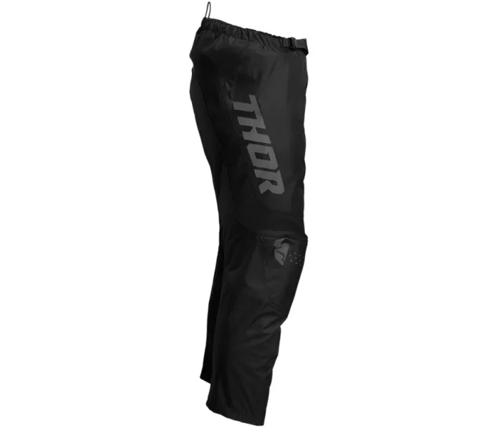 Spodnie motocrossowe Thor Youth Sector Minimal czarne rozmiar 24