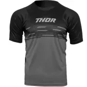Koszulka motocrossowa Thor Assist Shiver MTB z krótkim rękawem czarna/szara rozmiar M