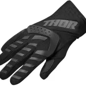 Dziecięce rękawiczki motocrossowe Thor Youth Spectrum czarne rozmiar XS