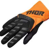 Dziecięce rękawiczki motocrossowe Thor Youth Spectrum rękawice czarno-pomarańczowe rozmiar 2XS