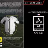 Kurtka motocyklowa Nazran Thron Tech-Air czarno/czarna