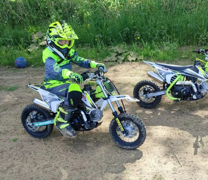 Koszulka dziecięca XRC MX Pablo Koszulka młodzieżowa fluo/grey