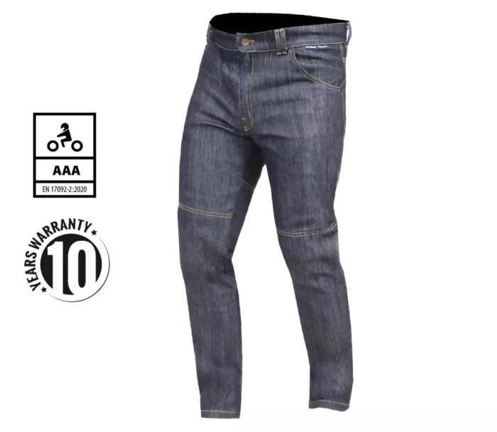 Trilobite Ton-up 2.0 doublelayer AAA men long dark blue slim fit jeans