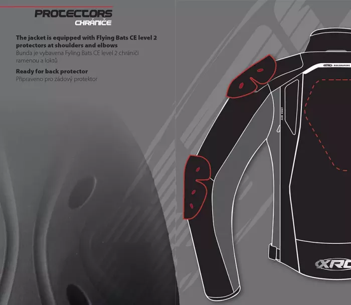 Kurtka motocyklowa XRC Totter 2.0 WTP men sport jacket black