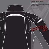 Kurtka motocyklowa XRC Totter 2.0 WTP men sport jacket black