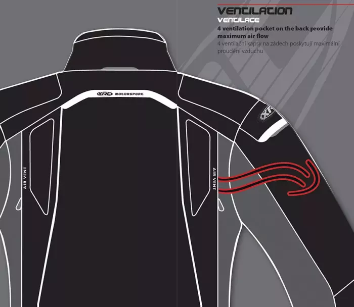 Kurtka motocyklowa XRC Totter 2.0 WTP men sport jacket black