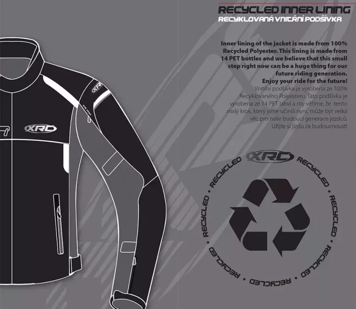 Kurtka motocyklowa XRC Totter 2.0 WTP men sport jacket black