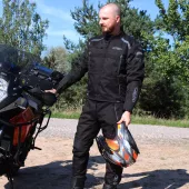 Kurtka motocyklowa XRC Totter 2.0 WTP men sport jacket black