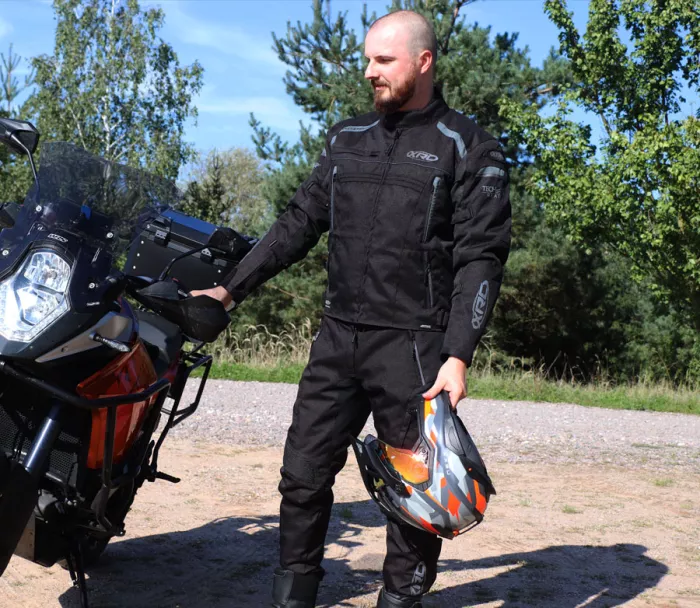 Kurtka motocyklowa XRC Totter 2.0 WTP men sport jacket black