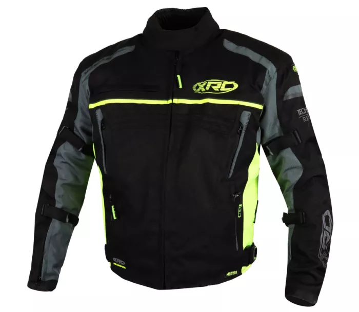 Kurtka motocyklowa XRC Totter 2.0 WTP sport black/grey/fluo