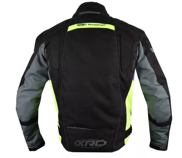 Kurtka motocyklowa XRC Totter 2.0 WTP sport black/grey/fluo