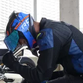 Kurtka męska XRC TOURER AIR HLT Tech Air ready black/blue