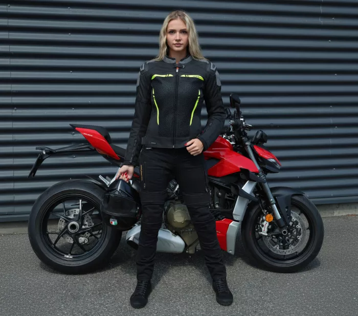 Kurtka motocyklowa damska XRC TOURER AIR HLT Tech Air ready black