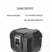 Górna obudowa Shad Terra TR41 full black