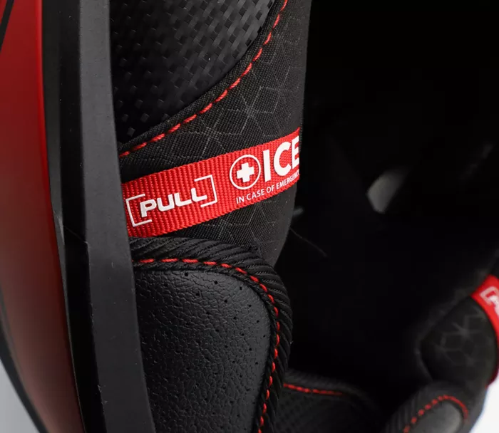 Kask motocyklowy XRC TRCK red/blk