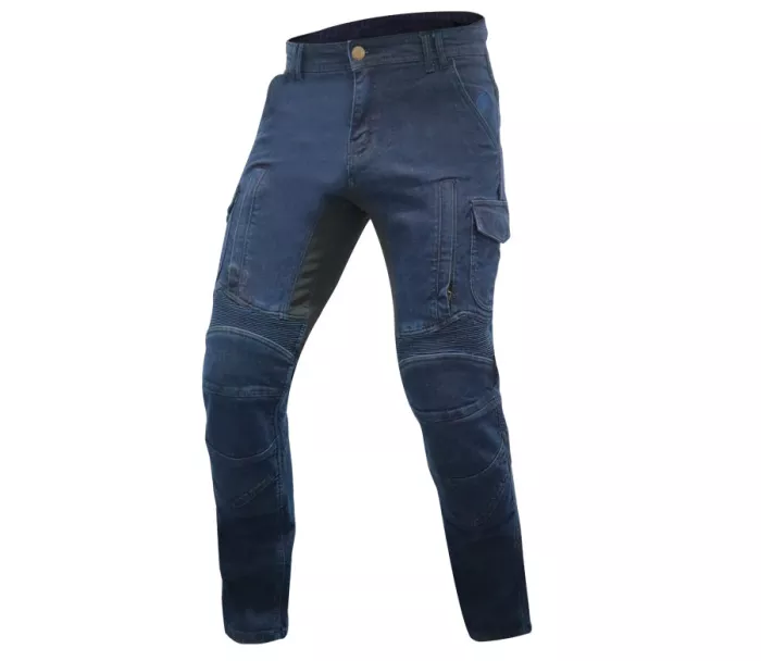 Jeansy Kevlar do motocykla Trilobite Acid Scrambler granatowe rozmiar 36