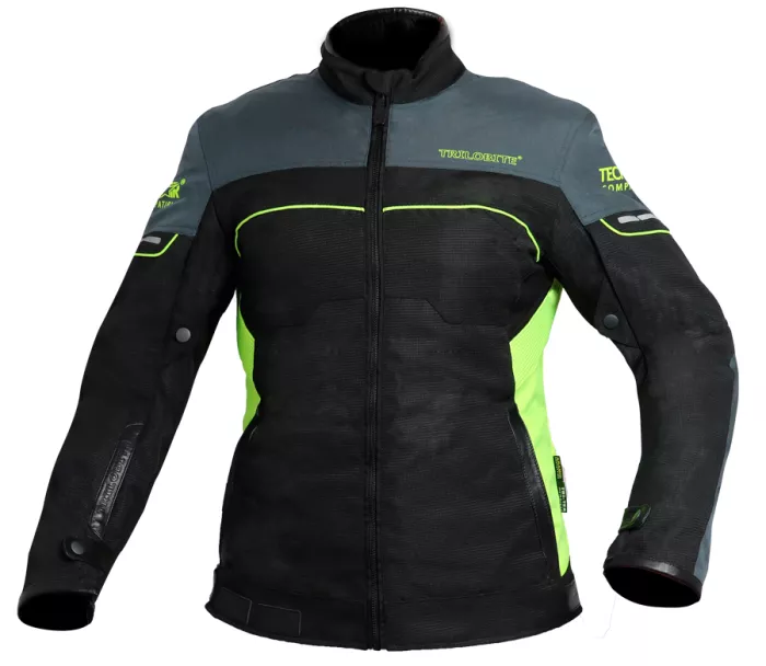 Damska kurtka motocyklowa Trilobite All Ride Tech-Air czarno/szara/żółta rozmiar S