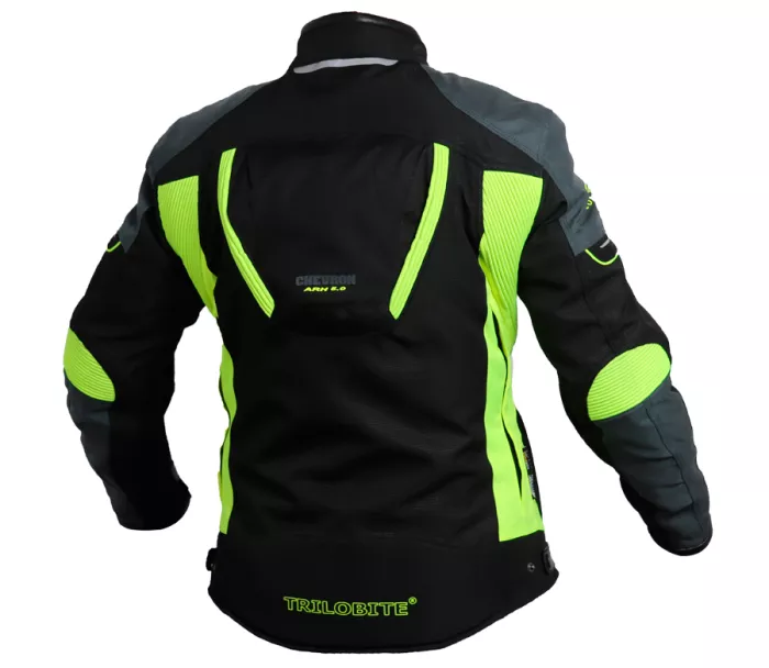 Damska kurtka motocyklowa Trilobite All Ride Tech-Air czarno/szara/żółta rozmiar S