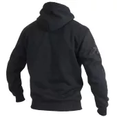 Trilobite Binder riding hoodie with zip men black vel. M