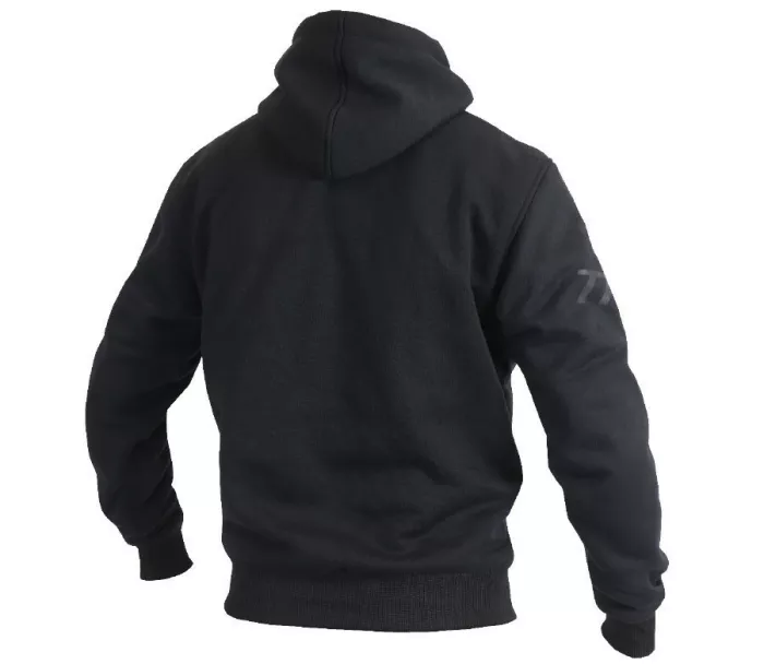 Trilobite Binder riding hoodie with zip men black vel. M