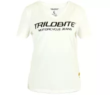 T-shirt damski Trilobite Martí biały